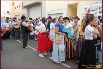 Romería popular y actos para los más pequeños en Lomo Cementerio/Agustín Cabrera y TA.